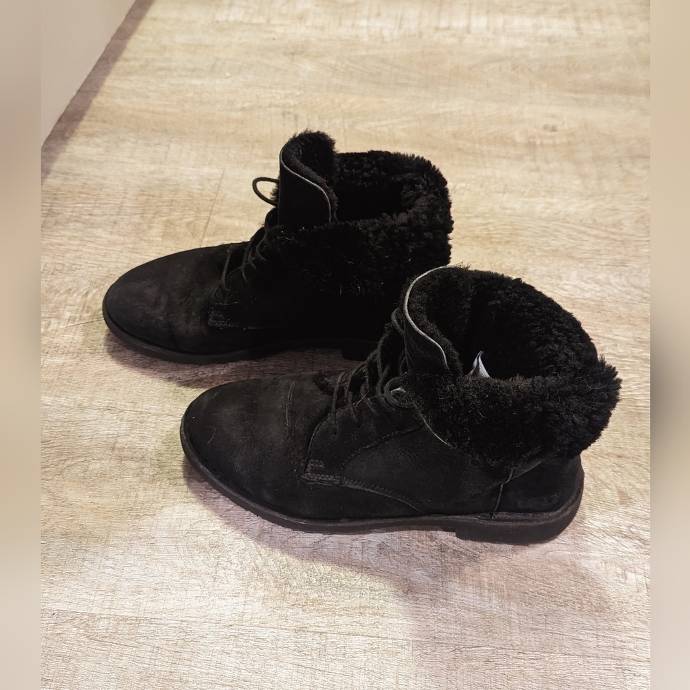 Black Ugg booties size 9